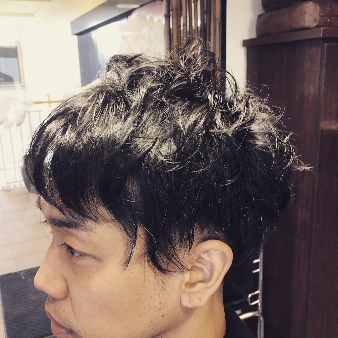 メンズパーマstyle