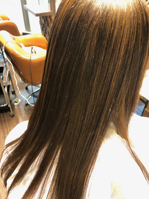 ハリス（髪質改善トリートメント）　施術写真☆